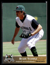 Ryan Scoma 2011 Augusta Green Jackets Team Set