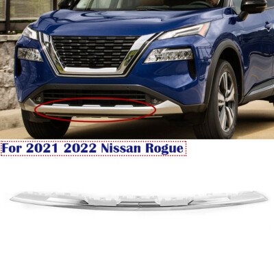 For 2021 2022 Nissan Rogue ABS Front Bumper Lower Trim Molding Protector Strip