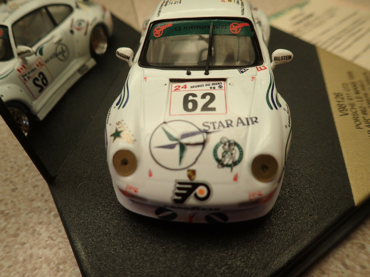 【VITESSE】Porsche911 GT2 LE MANS #V13 1/43 Vitesse Porsche 911 GT2 from 1998 24 Hours of LeMans