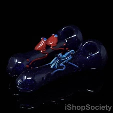 4.5" Two Frogs Animal Tobacco Smoking Pipe Thick Collectible Pipes - P253C
