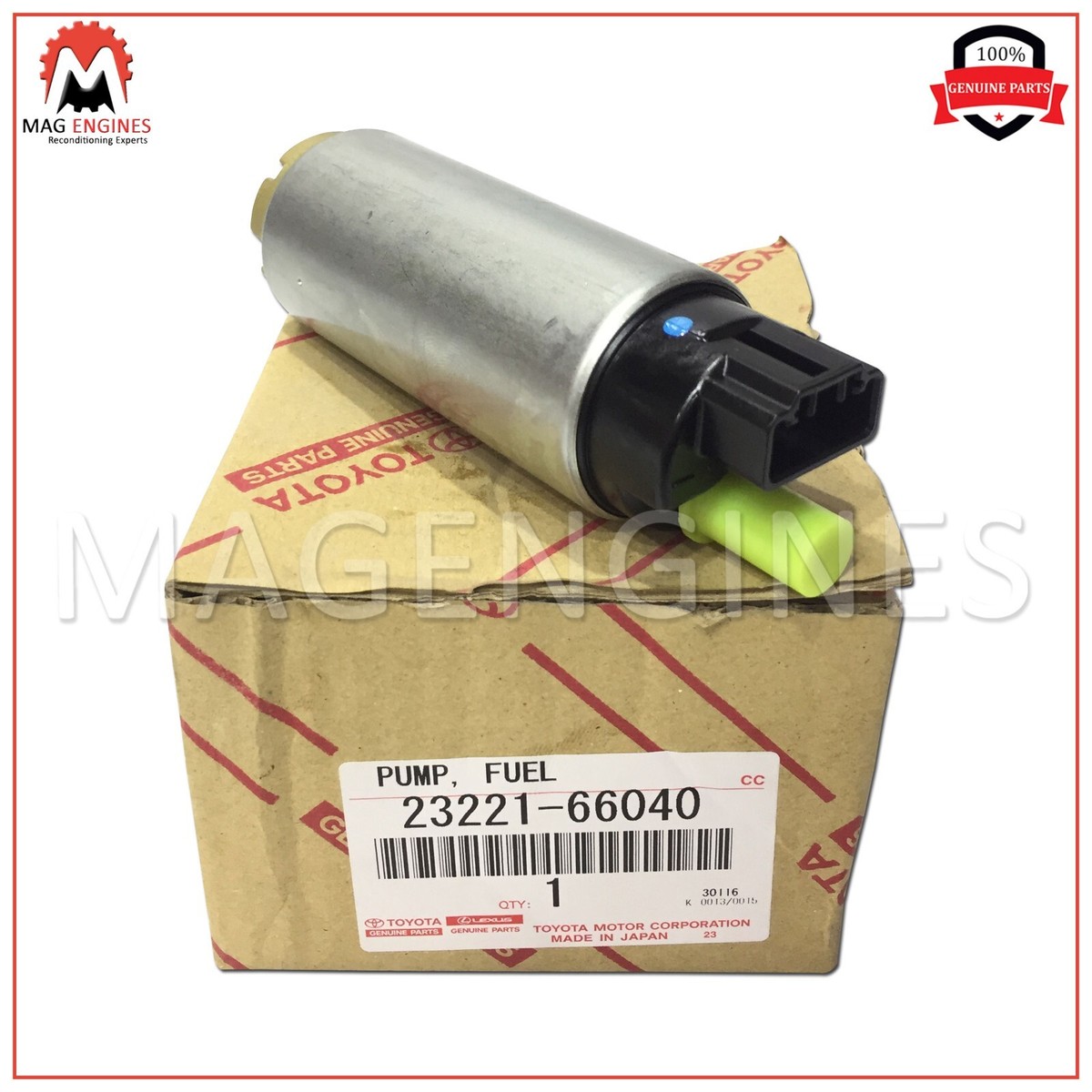 23221-66040 GENUINE OEM FUEL PUMP FOR LAND CRUISER LX450 LX470