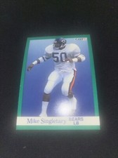 1991 Fleer Football - #225 Mike Singletary Chicago Bears