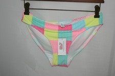 Vineyard Vines Patchwork Bikini Swimsuit Bottom  Sz S  NWT
