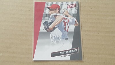 Max Scherzer 2019 Panini National Silver Pack Base Card #45 Washington National