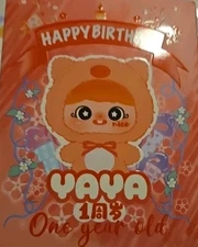 Happy Ghost Brand Yaya Happy Birthday One Year Old Blind Box New SEALED