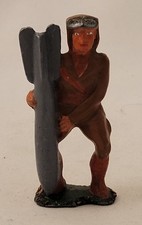 Vintage Manoil Dimestore Lead Toy Soldier