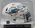Ricky Williams Signed Miami Dolphins MIDI SpeedFlex Helmet Smoke Weed JSA QR