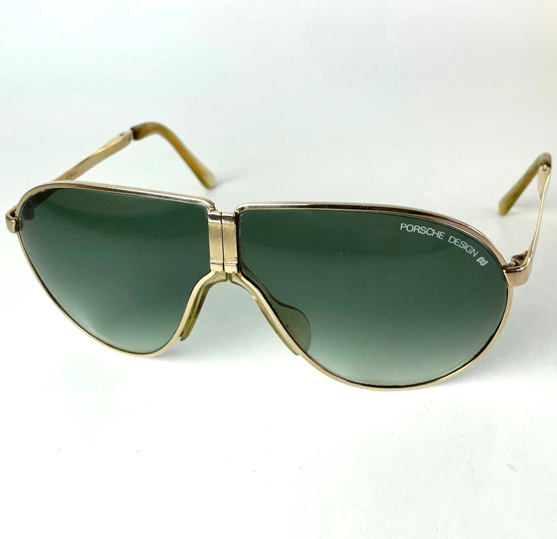 Vintage Carrera Aviator Sunglasses Bronze Frame Green Lens 55-16-140 Carrera Green Vintage Sunglasses for sale | eBay main image 4