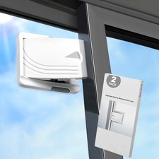 Sliding Door Locks 2-Pack Prevents Sliding Doors From Being Opened; Extra
