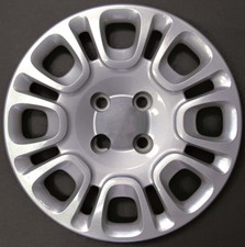 SERIE 4 COPPE RUOTA  R14  DISEGNO FIAT PANDA 2012 4 FORI   NO LOGO