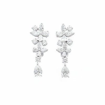 GRAFF Classic Schmetterling Ohrhänger Diamant 750WG P0053515