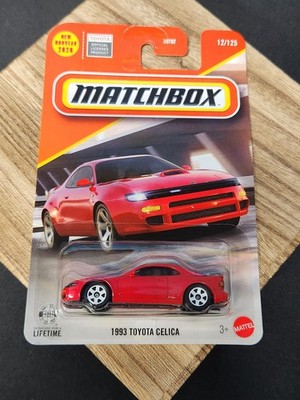 Matchbox 1993 Toyota Celica New For 2026 Red White Wheels 12/125 Fast Shipping 