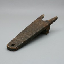 Vintage Wood Handmade Cowboy Boot Jack Remover Wooden Shoehorn Puller - Western
