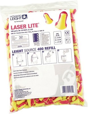 Honeywell Howard Leight Gehörschutzstöpsel Laser Lite EN 352-2 SNR 35 dB Nachfül