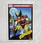Wolverine 1990 MARVEL Universe Impel Comic Card #10 Series 1 X-Men Rare Vintage