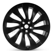 Fits Tesla Model Y 2020-24 Wheel Rim 21 X 9.5 Front Wheel Rim Matte Black