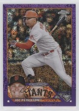 2023 Topps Chrome Purple Speckle Refractor /299 Joc Pederson #31 n0c