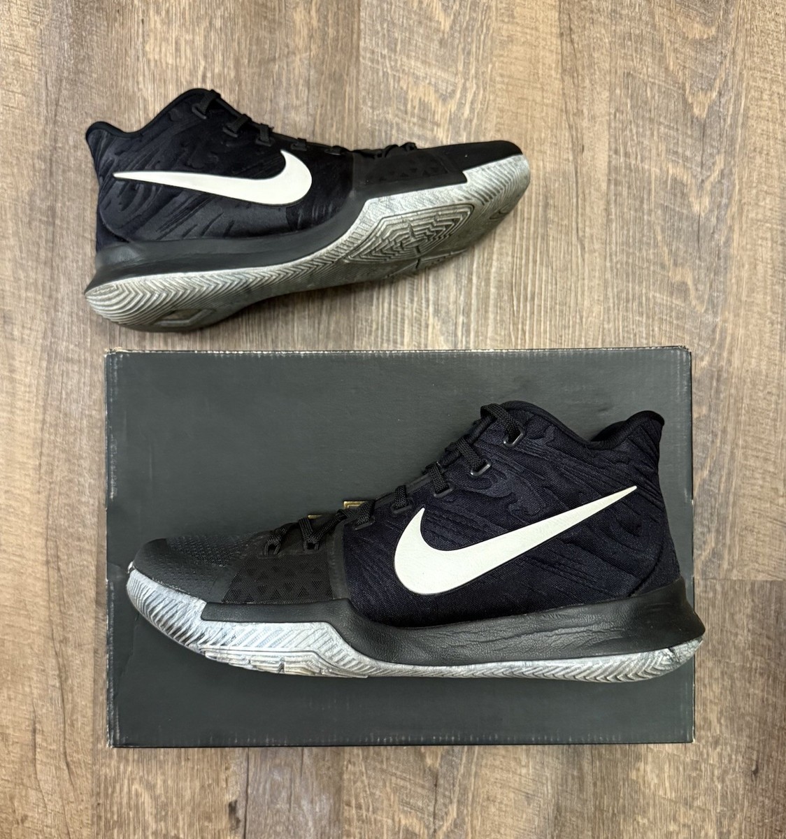 Nike Kyrie 3 BHM Black History Month Irving Size 10 Sneakers w