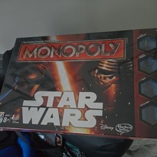 Star Wars Monopoly Board Game The Force Awakens Made in USA New Sealed