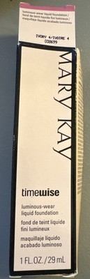 MARY KAY Timewise Luminous-Wear Liquid Foundation IVORY 4 1 fl oz Normal to Dry