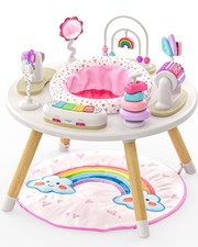 Move2Play 4-in-1 Baby Activity Center  Montessori-Inspired Design  Rainbow