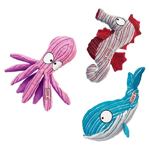 KONG CuteSeas Octopus - Gr. L: L 32 x B 13 x H 11 cm - Bild 2