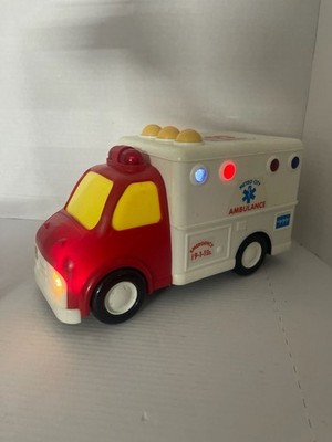 RARE Funrise 1994 Metro City Rescue 18 Ambulance Toy Truck w/ Lights & Sound