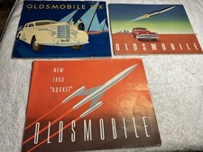 1936, 51, & 53 Oldsmobile Catalog, Poster & Brochure Super 88 &lsquo;Rocket&rdquo;