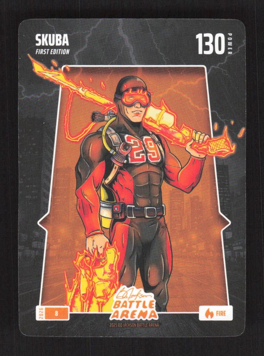Skuba Tarik Skubal 2026 Bo Jackson Battle Arena Griffey Fire #8