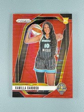 2024 Panini Prizm WNBA - Kamilla Cardoso #149 Red Pulsar Prizm /299 (RC)