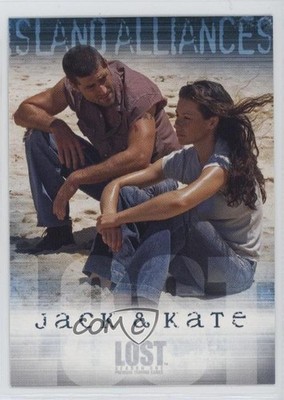 2005 Inkworks LOST Season 1 Island Alliances Jack Shephard Kate Austen and 07oj