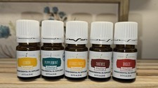 Young Living Essential Vitality Oils Lot Of 5 NEW SEALED 5ml Each