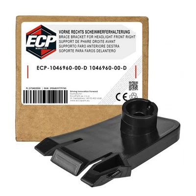 1046960-00-D SUPPORT DROITE DE PARE CHOC AVANT TESLA MODEL X - Photo 1/4