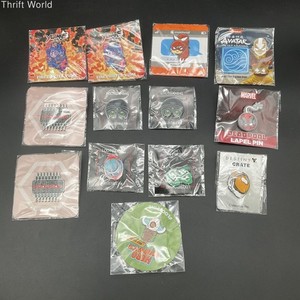 Loot Crate Collectible Pin Lot Modern Marvel Avatar Destiny 12 Pins See Photos