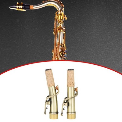 2 stück Sopran Saxophon Gerade und Gebogene Hals für Sopran Saxophon