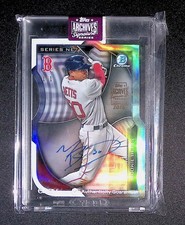 2025 Topps - Bowman Chrome, #SN-MBE, MOOKIE BETTS, Auto, 1 / 1, Boston Red Sox