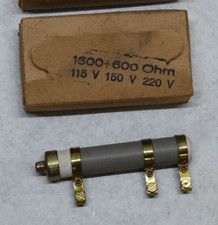 2 Drahtwiderstände für DKE38 Deutscher Kleinempfänger