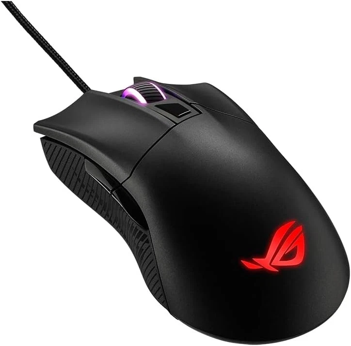 ASUS ROG Gladius II Core Lightweight, Ergonomic, Wired Optical Gaming Mouse...  - Image 4 of 4