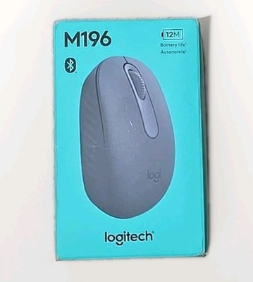 Logitech M196 Bluetooth Wireless Mouse For Windows & MacOS Laptop Computer 