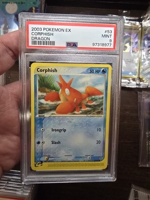 Mint PSA 9 2003 Pokémon EX Dragon Corphish 53/97 | eBay