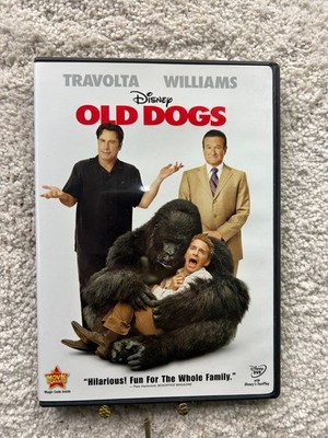 Old Dogs DVD 2010 John Travolta Robin Williams Walt Becker Disney Comedy