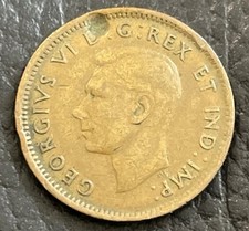 🇨🇦1946 CANADA PENNY KING GEORGE VI SMILE