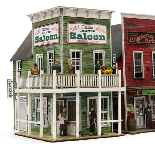 Banta Modelworks 6111 O Bausatz "Roubies Corner Saloon" | Zustand: Neu