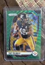 2024 Panini Prizm - Troy Polamalu #248 Green Wave Prizm
