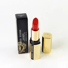 Bobbi Brown Luxe Lipstick METRO RED 801 - Full Size 0.12 Oz. / 3.5 g
