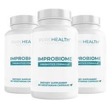 PureHealth Research Improbiome - Gut & Digestive Health, Bloating Relief -Inulin