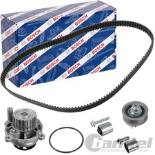 BOSCH ZAHNRIEMENSATZ + WAPU für AUDI A3 A4 B6 VW GOLF 5 PASSAT B6 SEAT 2.0 FSI