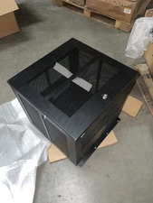 Hoffman 21" x 21" x 20" Wall Mounted Enclosure Cabinet Rack A30N24BLP/SPL