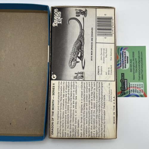 Dragon Lords Iron Dragon Dnd Grenadier Models 2515 1985 Complete - Picture 16 of 24