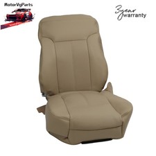 2011 2012 For Ford F250 F350 Lariat Passenger Top Bottom Leather Seat Covers Tan